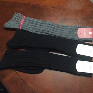 Lot 3 Men’s Milano Cashmere over-the-calf Socks